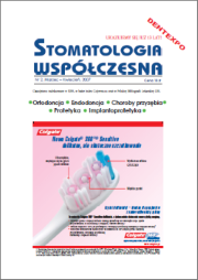 Stomatologia Współczesna nr 2/2007